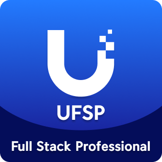 UniFi Full Stack Professional certification badge