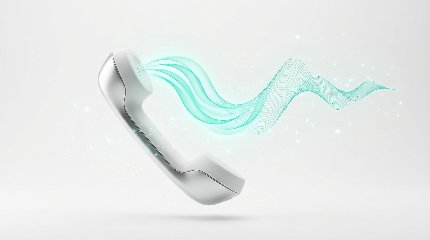 AI voice receptionist interface