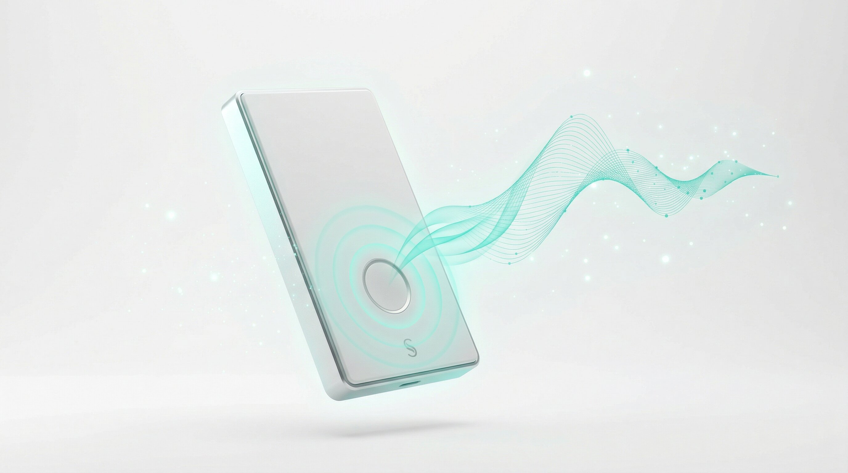 Smart access control panel with keycard reader installed at a commercial building entrance