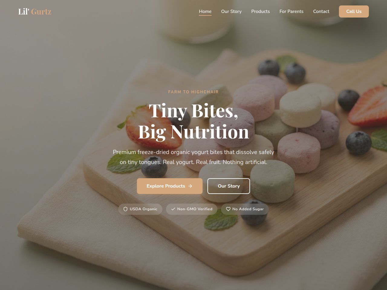 Lil' Gurtz website built by SNSYS